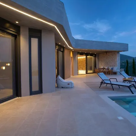 Blooms Of Bay - Luxury With Private Heated Pool Villa Sivota
